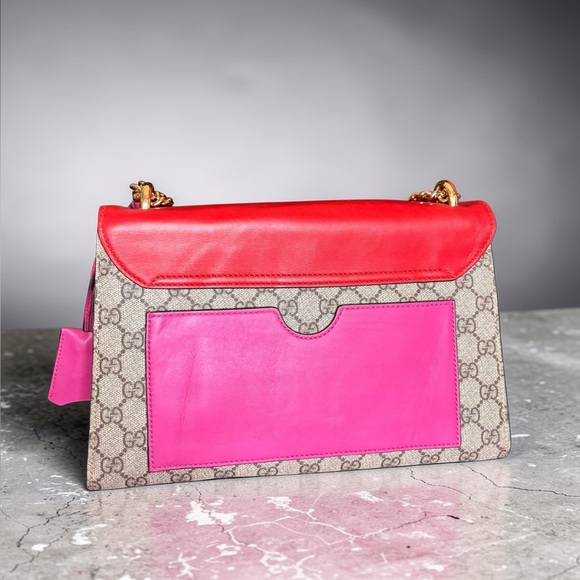 Gucci GG Supreme Padlock Medium Crossbody Shoulder Bag 🩷❤️ - Picture 9 of 14